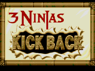 3 Ninjas Kick Back back cover for Super Nintendo
